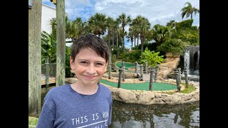 Lost Caverns Adventure Golf | Mini Golfing & Feeding Gators!