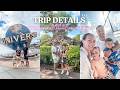 Trip Details ✈️🌎 | Walt Disney World | Universal | Anna Maria Island ✨