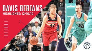 Highlights: Davis Bertans career-high 32 points, eight 3-pointers vs. Hornets - 12/10/19