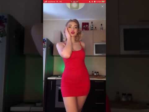 Bigolive russian hot girl twerk( rus kızlar erotik dans mini etek seksi dans)