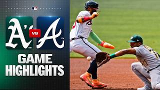 As Vs. Braves Game Highlights 4126 Mlb Highlights