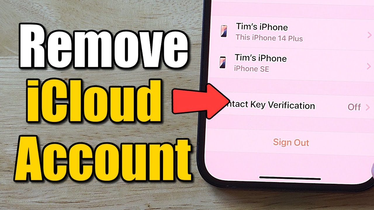 How to Remove iCloud Account on iPhone (100% Works) - YouTube