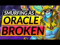 How to rank up with every hero  oracle support smurf tips analysis  dota 2 guide