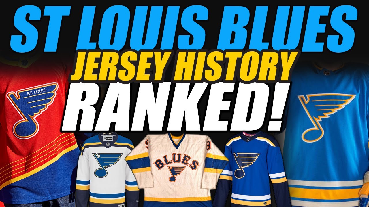 st louis blues jersey history