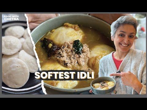 How to make PERFECT IDLI everyTime  With Best COCONUT Chutney  Food with Chetna