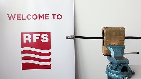 How to install a premium connector – D01 series on a CELLFLEX® Cable 1/2” (LCF12)