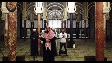 ختام حجازي أيوبي لأواخر سورة النساء من تراويح الليلة الخامسة بمدريد | حسام خوجة