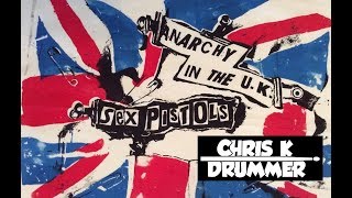 Sex Pistols - Anarchy In The UK (drum cover) (Steven Slate Drums) chords