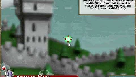 Arcanists fight falling castle