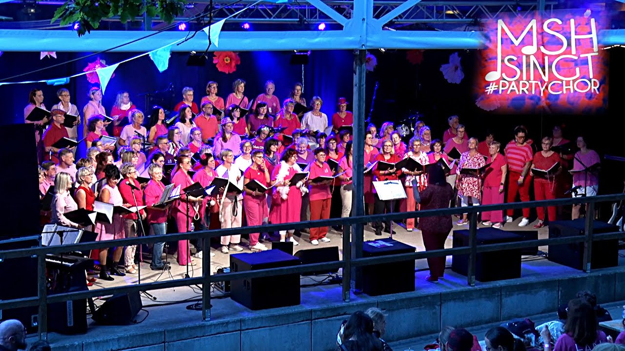 PUNKTum MSH Singt Partychor e.V. lud zum 2. Sommer-Open-Air ins Katharinenholz nach Kreisfeld