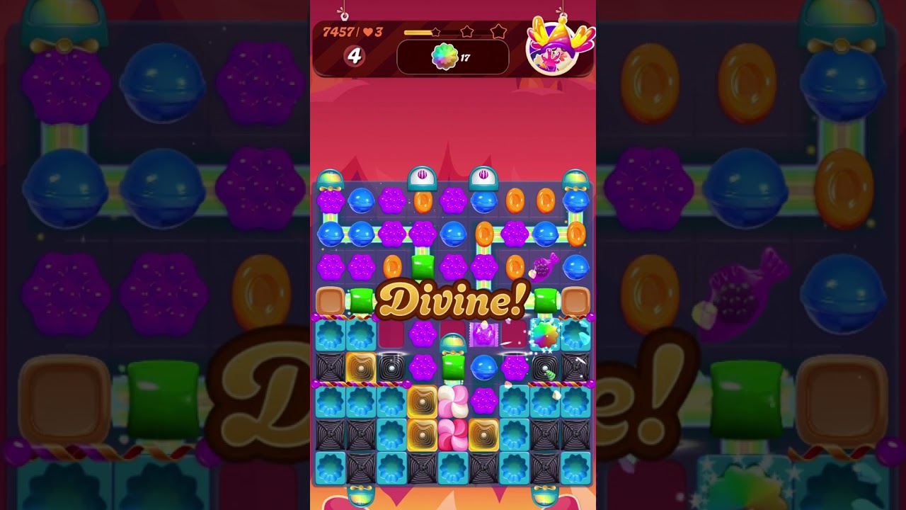 Candy Crush Saga Level 7457 | No Boosters - YouTube