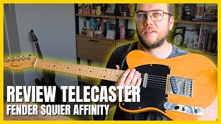 Review Guitarra Fender Squier Affinity Telecaster | Clean e Drive, testando em todos os estilos
