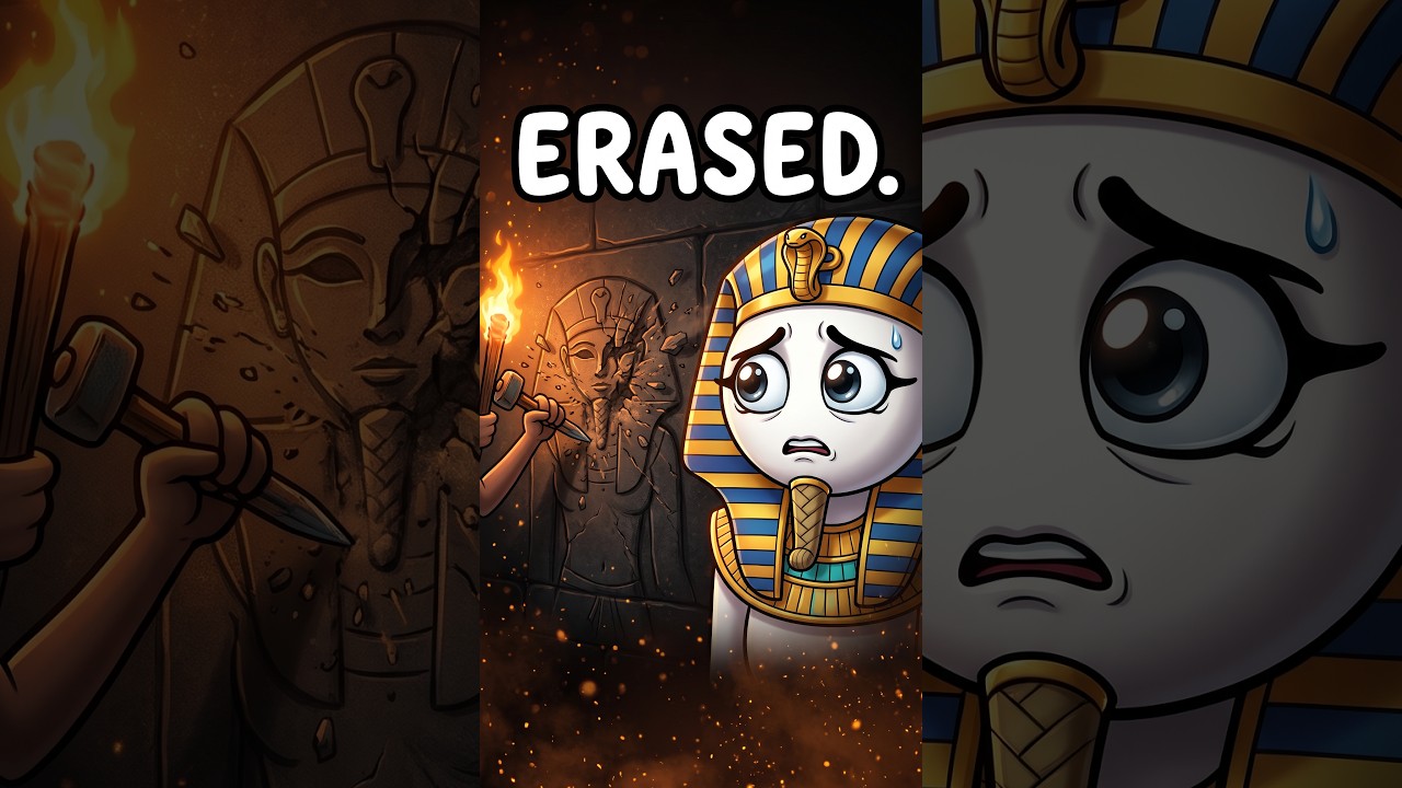 The Female Pharaoh They Tried to Forget                                      #stickfigureanimation