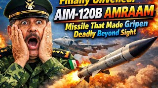 Finally Unveiled: AIM-120B AMRAAM | Missile That Made Gripen Deadly Beyond Sight