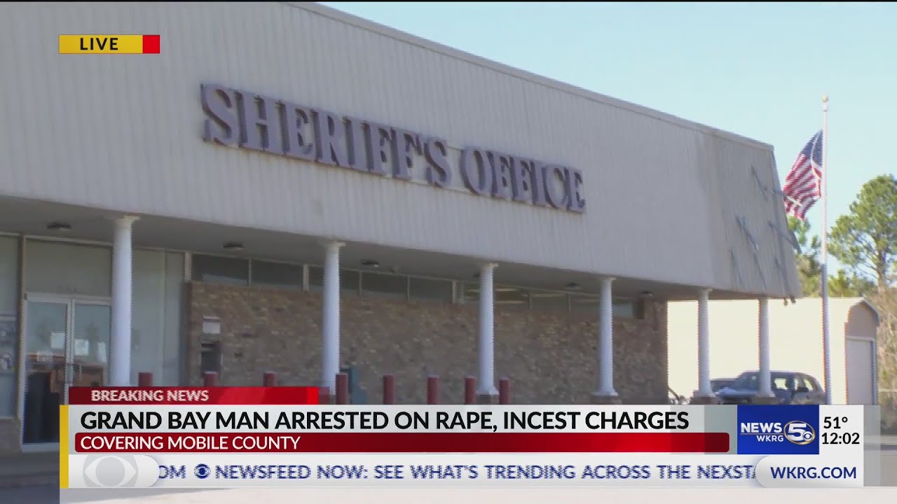 Grand Bay man arrested on rape, incest charges