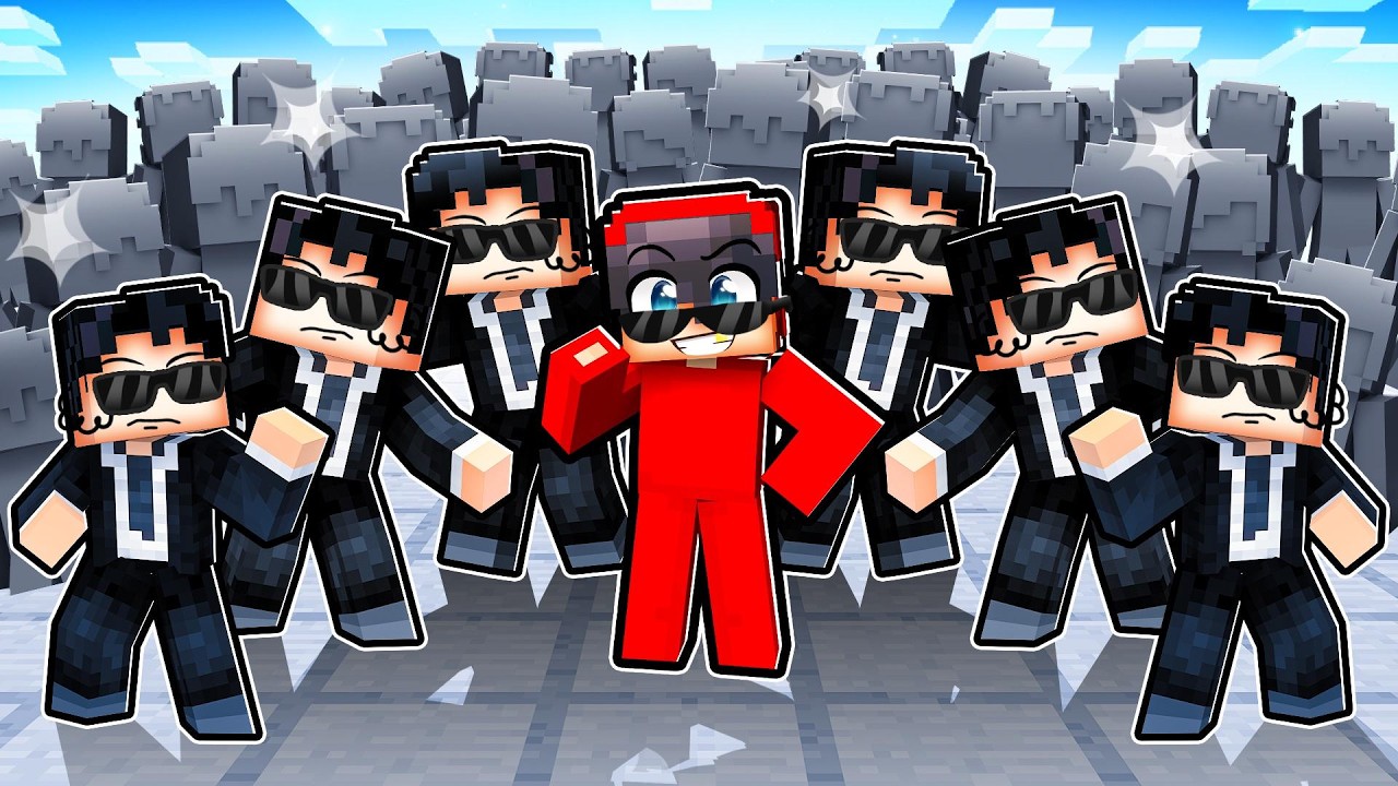 Cash Hired 100 Bodyguards in Minecraft