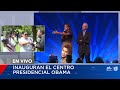 Celebración histórica: El Centro Presidencial Obama abre sus puertas en Chicago