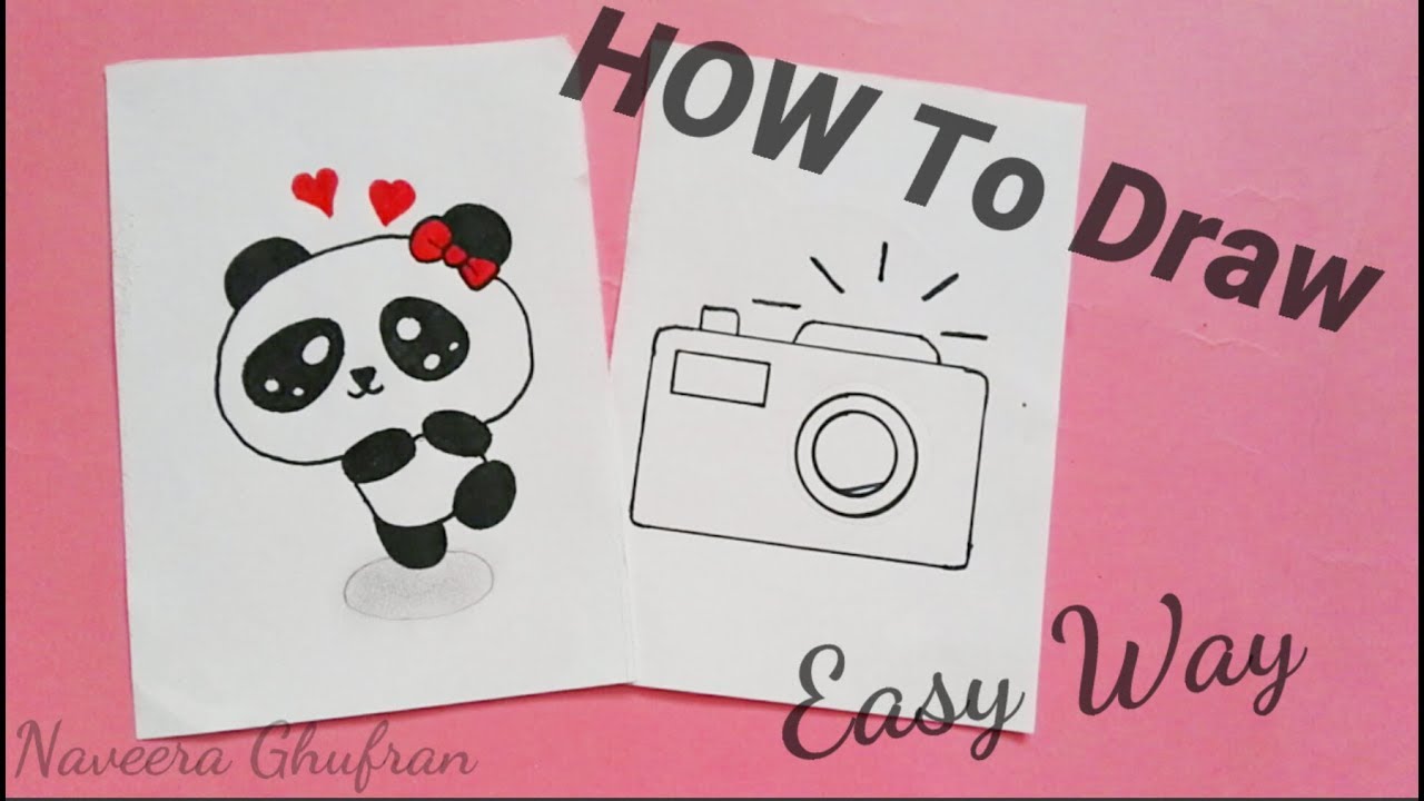 Featured image of post Easy But Cute Drawing Ideas / These are a few basic themes that your kids can base their drawings on.