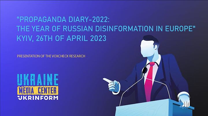 "Propaganda diary-2022: the year of Russian disinformation in Europe" by VoxCheck