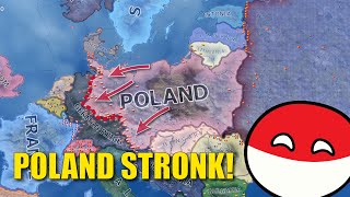 Polands Revenge  WWII Hoi4 Timelapse