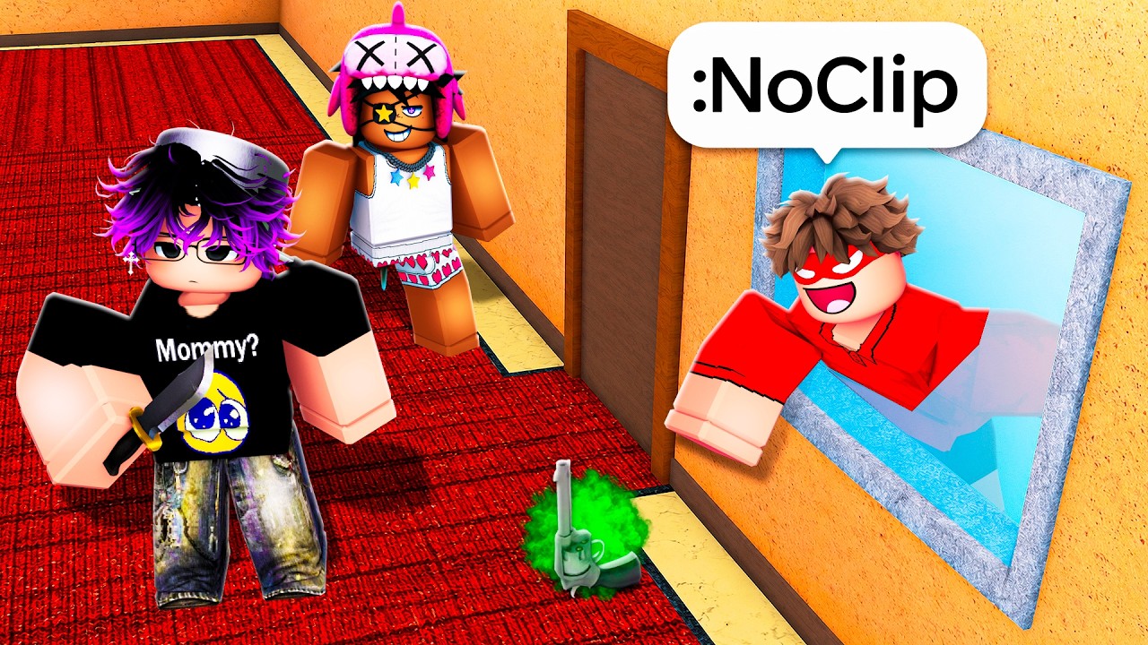 Teaching KAYE The BEST MM2 GLITCHES!