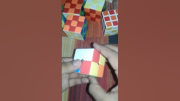 cube in a cube pattern on 2/2 rubik