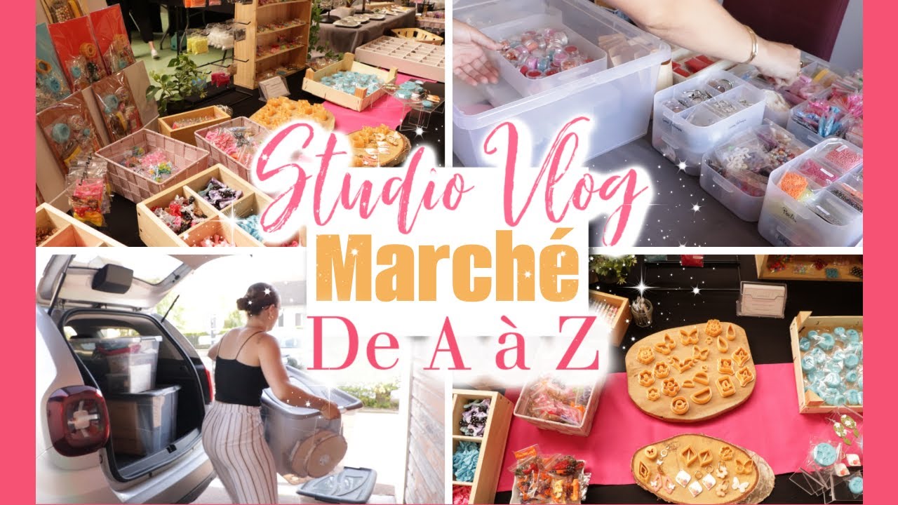 //Studio Vlog 7 : Un marché avec moi de A à Z \\