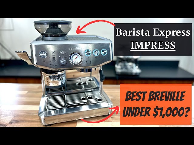 Breville Barista Express Impress Review: An Espresso Machine With Training  Wheels