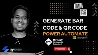 Generate Barcode and QR Code using Power Automate and upload in Dataverse customer record screenshot 1