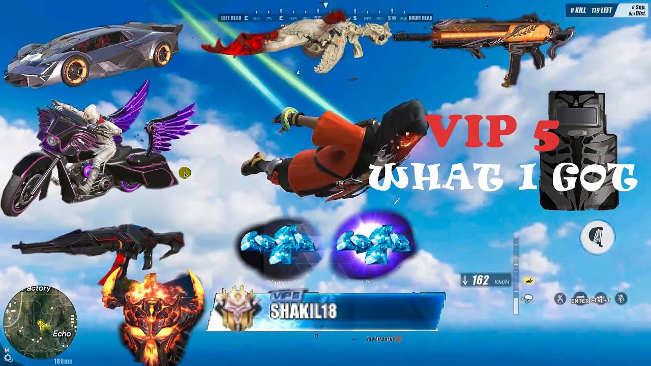 ROS VIP 5 | WHAT I GOT | NOVA | PEGASUS | RULES OF SURVIVAL