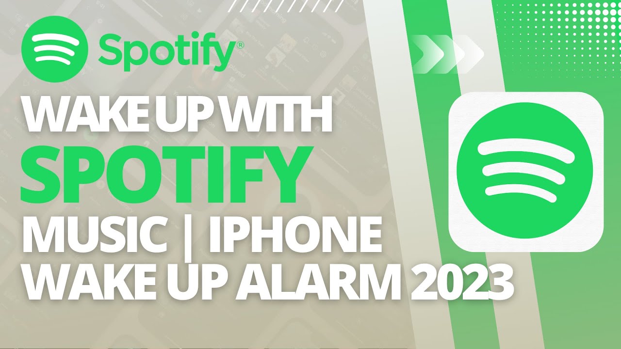 How To Wake Up With Spotify Music (Easy) // iPhone Wake Up Alarm 2023 YouTube