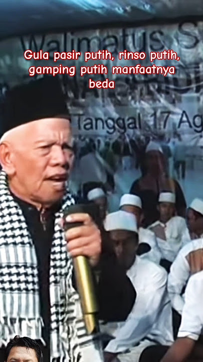 Gula pasir putih rinso putih gamping putih dari Kh Duri Ashari