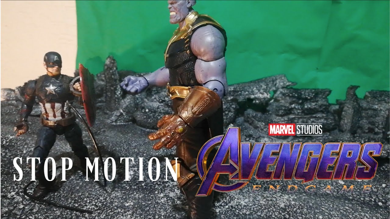 Avengers EndGame Stop Motion - Final Scene - YouTube