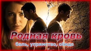 картинка: 💔 Родная кровь — боль, упрямство, обида