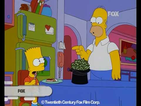 I Simpson 12x07 - Bimbo abbandonato molto fortunato