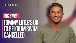 Tommy Little's Big UK To Belgium Swim Cancelled HalfWay After French Authorities Stop The Event