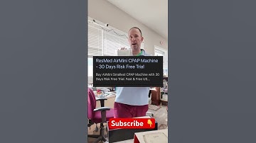 Beware ResMed AirMini 30 Day Risk Free Travel CPAP Trial! #shorts