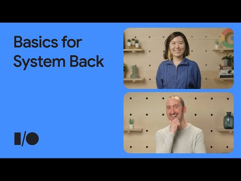 Basics for System Back