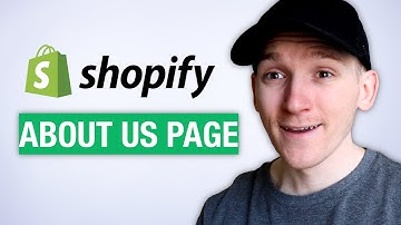 How to Add an About Us Page to Shopify Store