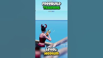 Freebuild Training | Level Medium #fortnite #freebuild #tutorial #training #medium #jogopartner