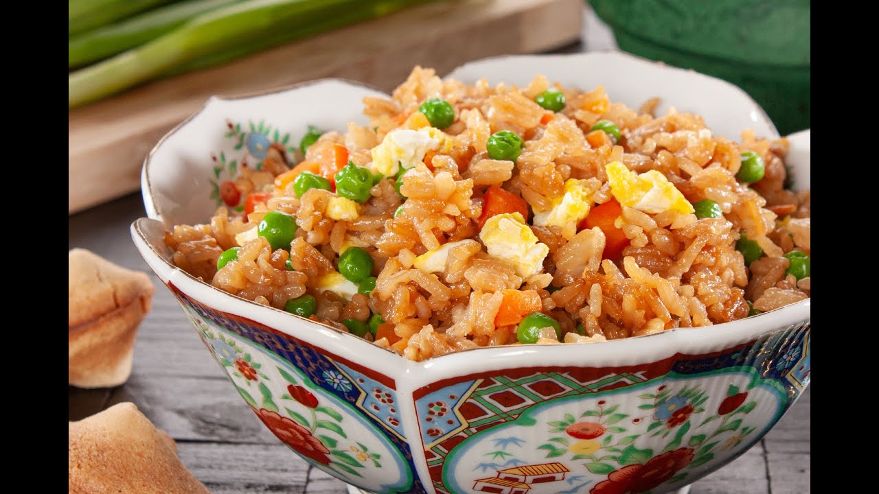 Chopstick Veggie Fried Rice - YouTube