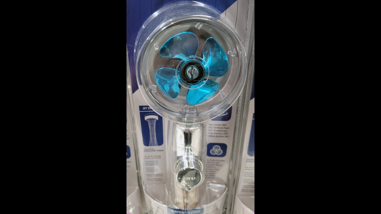 AWESOME Propeller Shower Head Review 2024 Jet Stream Shower Head