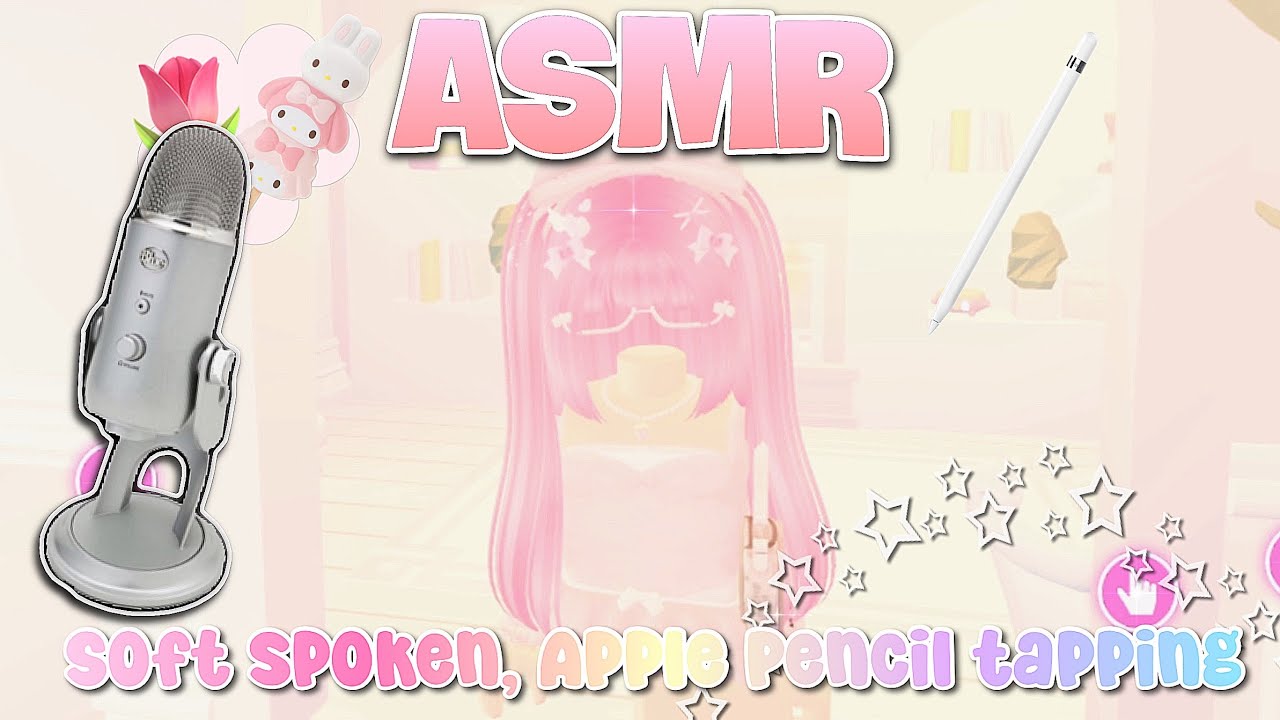 ASMR Adopt Me *tingly* Soft spoken, Apple Pencil taps, rambles! 💕