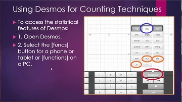 Using Desmos to Calculate Permutations and Combinations
