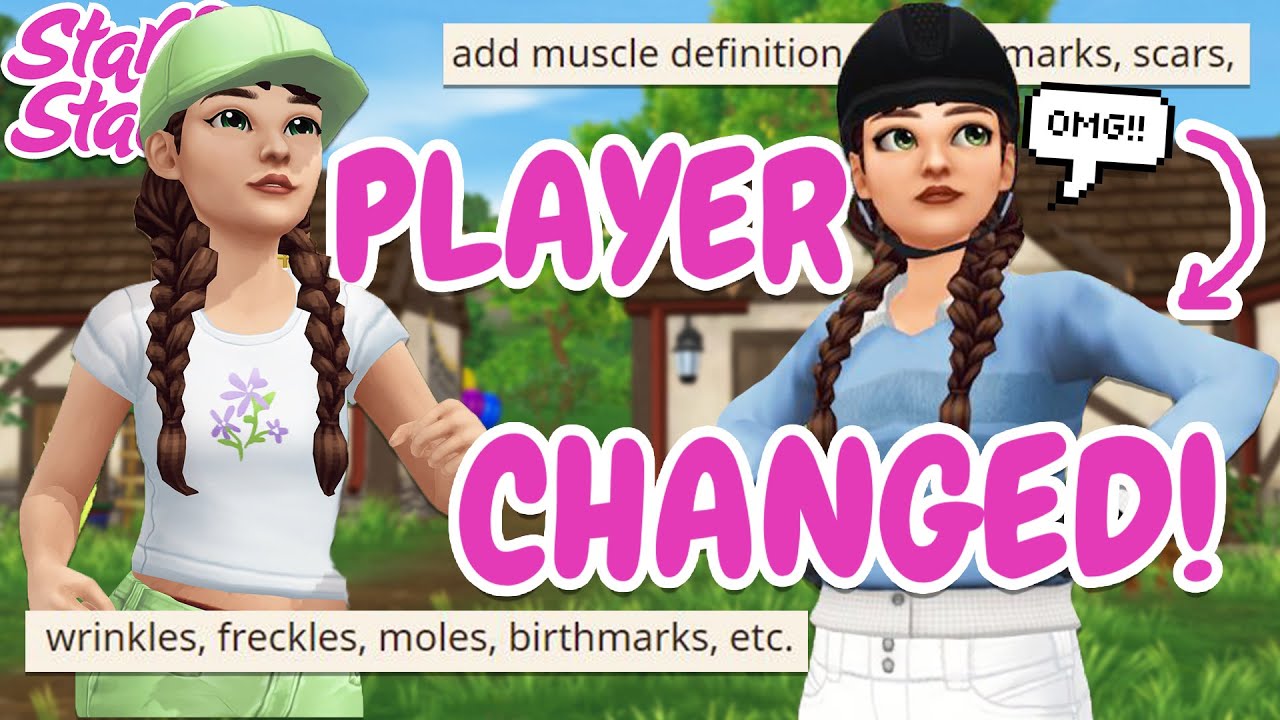 PLAYER CHARACTERS* NEW BODY SHAPES, FRECKLES, MUSCLE DEFINITION