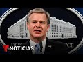 El director del FBI Christopher Wray testifica en el Senado por el ataque al Capitolio | Telemundo