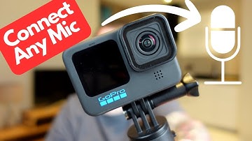 HOW to Connect Any MICROPHONE to GoPRO HERO 12 | 11 | 10 | 9