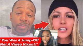 Cam’Ron VIOLATES GLORIA VELEZ For DISRESPECTING Stat Baby Over Video Vixen Question