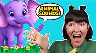 Animal Sounds for Kids! + Old MacDonald Song | Toddler Learning Fun