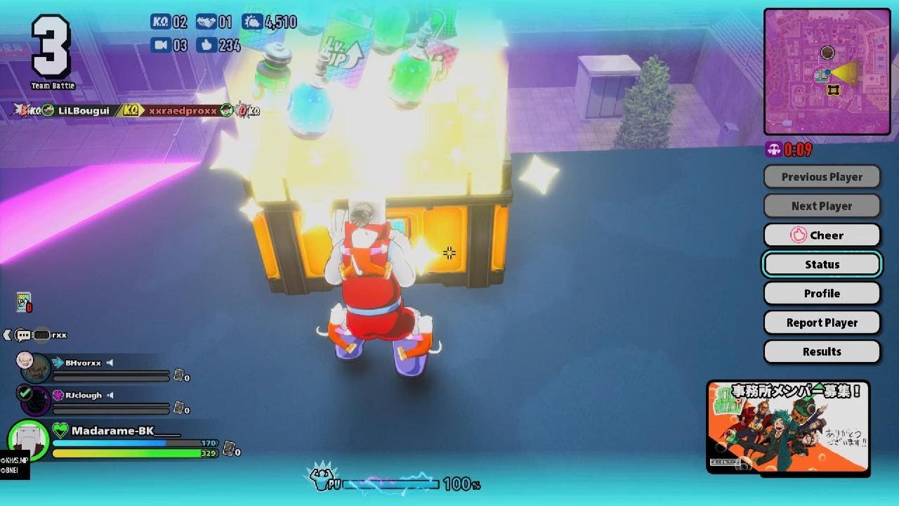 MY HERO ULTRA RUMBLE _ AFO is a menace in the final circle - YouTube